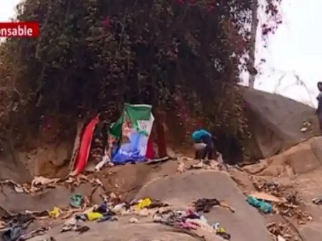 Chorrillos: Malecón Grau lleno de basura y abandonado por las autoridades