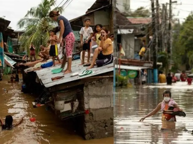 Seis rescatistas muertos deja poderoso tifón Noru en Filipinas