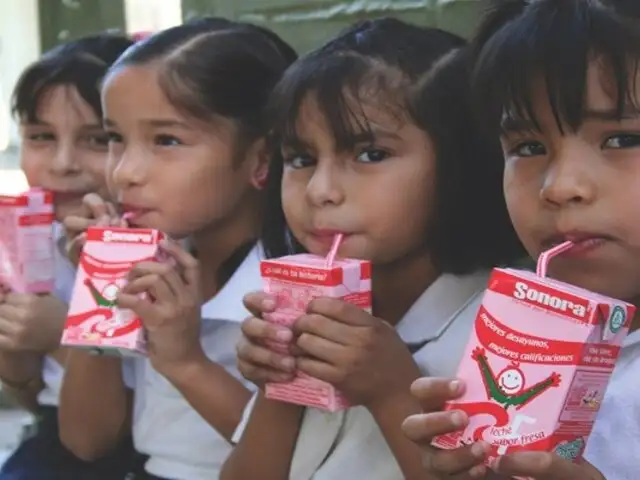 Los programas de alimentación escolar ayudan a disminuir la deserción escolar y desnutrición