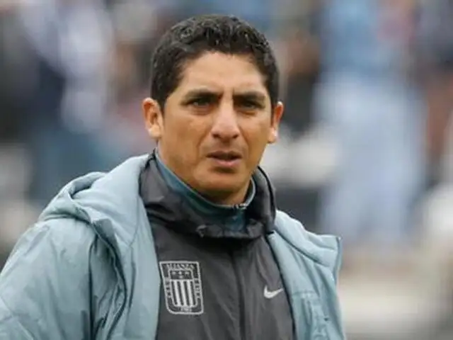 Alianza Lima ratificó a Guillermo Salas como entrenador del primer equipo