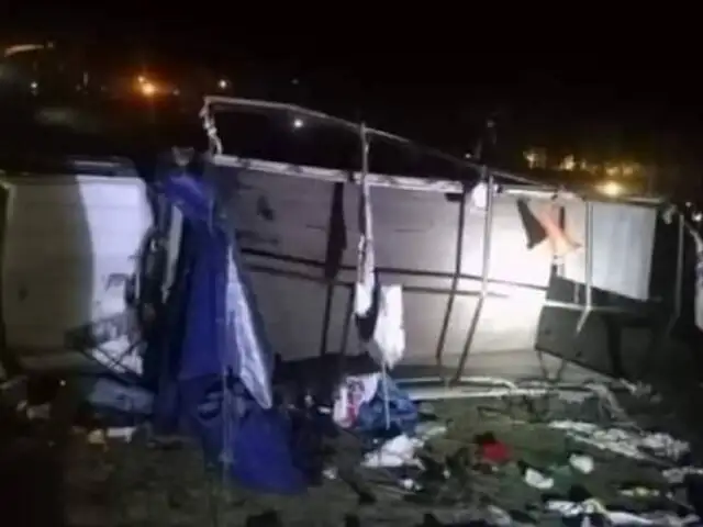 Cusco: 4 simpatizantes de Perú Libre mueren en caída de camión que los trasladaba