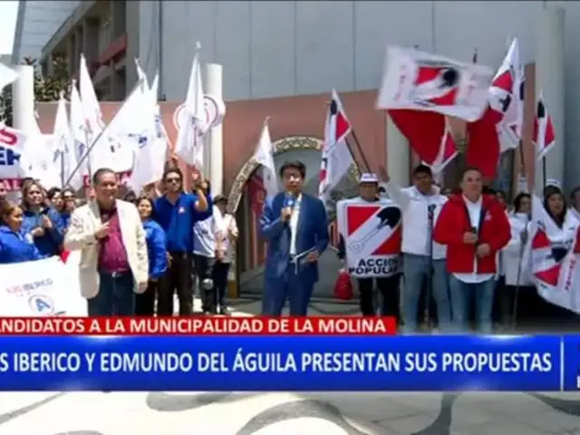 Voto Responsable: Luis Iberico y Edmundo del Águila presentan sus propuestas para La Molina