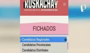 Elecciones 2022: Usuarios podrán consultar sobre antecedentes judiciales de candidatos