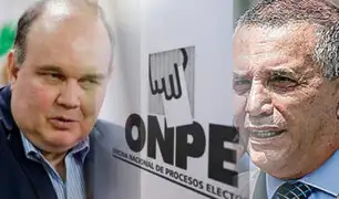 Resultados ONPE al 96.22%: Rafael López Aliaga obtiene 23.22 % y Daniel Urresti el 22.87 %