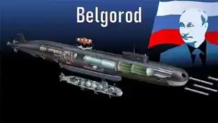 Rusia: conoce el submarino nuclear con el 'Arma del Apocalipsis' que el presidente Putin ha movilizado-VIDEO