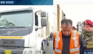El Agustino: secuestran a chofer de camión que transportaba mineral aurífero