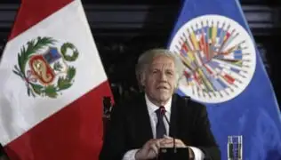 Secretario de la OEA sobre Perú: “Estabilidad del sistema democrático requiere diálogo entre los poderes del Estado”