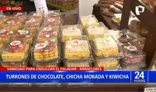 ¡Dulce tradición!: Ofrecen turrones de diversos sabores por el mes morado