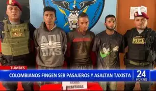 Tumbes: Delincuentes extranjeros fingen ser pasajeros para asaltar a taxista