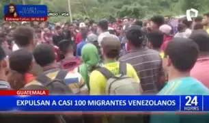 Guatemala: Expulsan a casi 100 migrantes de nacionalidad venezolana