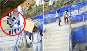 Chorrillos: delincuente asalta con cuchillo a mujeres y niños que salen de colegio