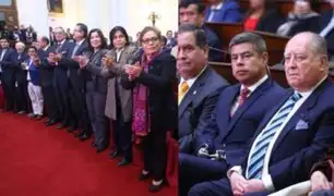 Congreso condecoró a Merino, Galarreta, Luz Salgado entre otros expresidentes del Parlamento