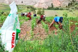 Fertilizantes: Gobierno dará buena pro de compra de urea el 23 de octubre