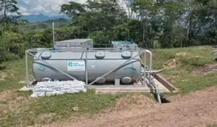 Instalan planta portátil que beneficiará con agua potable a más de 10 mil pobladores en San Martín
