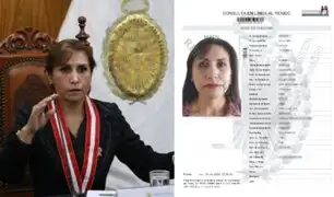 Fiscal de la Nación, Patricia Benavides, también figura como "fallecida" en Reniec
