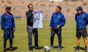 Selección Peruana: Juan Reynoso visitó al plantel de Ayacucho FC