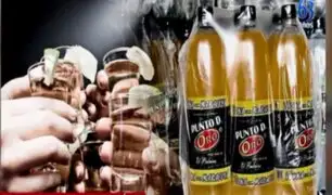 Minsa advierte no consumir 2 bebidas de la marca ‘Punto D Oro’ por presencia de metanol