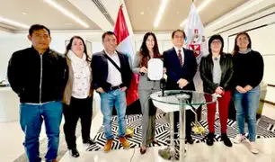 USMP y canal TRO de Colombia firman convenio en beneficio de la educación y cultura de la región