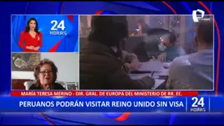Teresa Merino, funcionaria de RREE: "Peruanos podrán estar 6 meses en Reino Unido, sin visa"