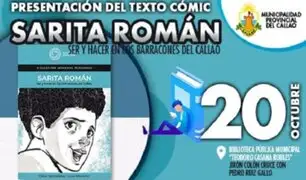 Conoce este jueves a Sarita Román, la chalaca que cuenta su vida en un cómic