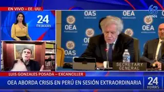 OEA aprueba envío de una delegación a Perú para analizar la situación del país