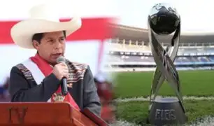 Pedro Castillo ratifica que Perú será sede del Mundial Sub-17 el 2023