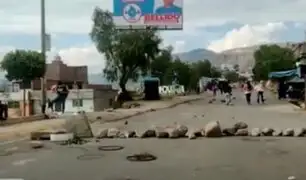 Ayacucho: buses, camiones y autos varados en segundo día de paro convocado por universitarios