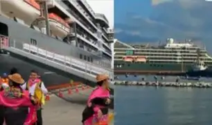 Turistas arriban al Perú en imponente crucero Seabourn Venture proveniente de Islandia