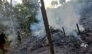 Amazonas: presuntos mineros ilegales saquean y destruyen local de organización indígena awajún