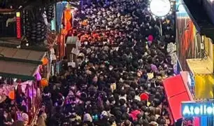 VIDEO: al menos 59 muertos y 150 heridos deja avalancha humana durante fiesta de Halloween en Seúl