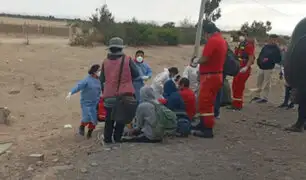 Tacna: un muerto y ocho heridos de consideración deja despiste de vehículo tras reventarse una llanta