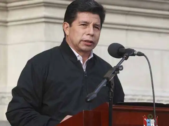 Pedro Castillo: "Hay que sacudirnos la corrupción y si no trabajamos de la mano, nada se hará"