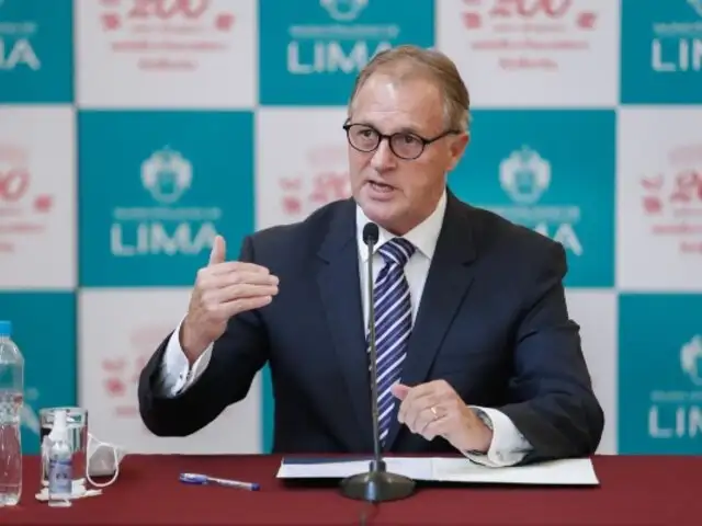 Jorge Muñoz critica oferta de propuestas de los candidatos a Lima: "No van a poder ser cumplidas"