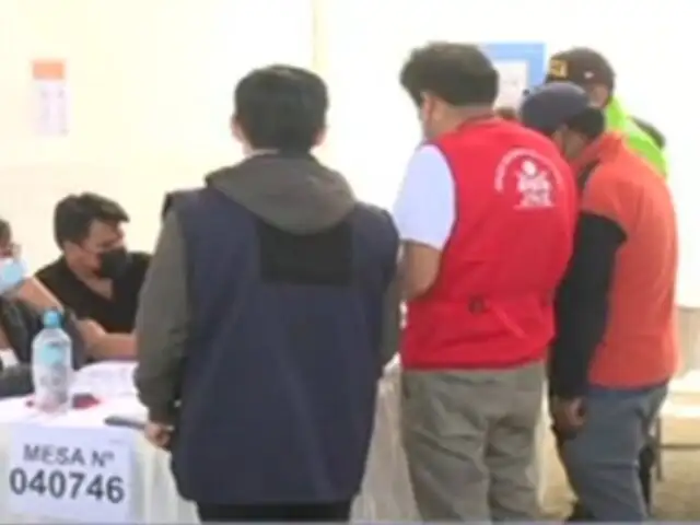 Su cédula ya estaba marcada: detienen a elector en local de votación de La Molina