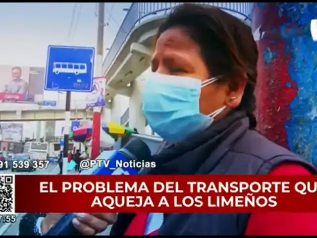 Vecinos de Lima denuncian gran congestión vehicular en diferentes zonas de la capital