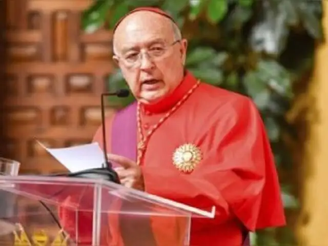 Cardenal Pedro Barreto: “Un candidato que insulte o con problemas judiciales no debe presentarse”
