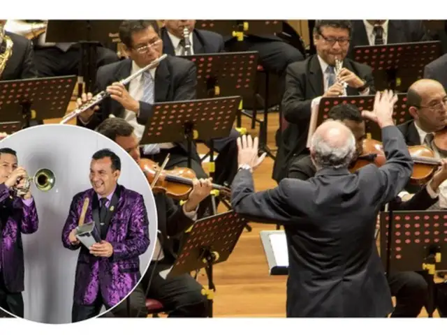 Orquesta Sinfónica de Trujillo y Hermanos Silva fusionan ritmos en presentación gratuita