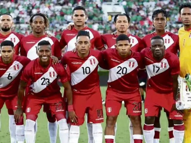 Rankig FIFA: Selección Peruana cae dos posiciones tras los últimos partidos ante México y El Salvador