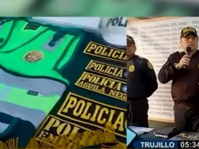Sicariato en Trujillo: intervienen locales donde se vendían uniformes policiales de forma ilegal