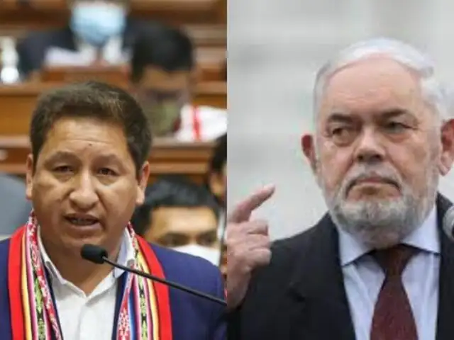 Guido Bellido señala que Jorge Montoya envidia a presidente Castillo por oponerse a que viaje