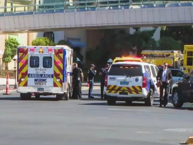 Ataque a puñaladas en Las Vegas deja dos fallecidos y seis heridos