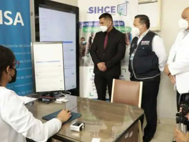 Minsa lanza Historia Clínica Electrónica para agilizar atención en centros de salud de Lima