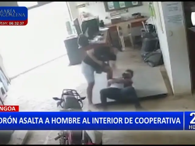 Junín: Delincuentes asaltan a hombre dentro de cooperativa