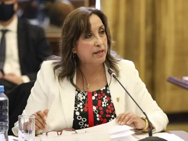 Dina Boluarte: aprueban informe que recomienda archivar denuncia contra vicepresidenta