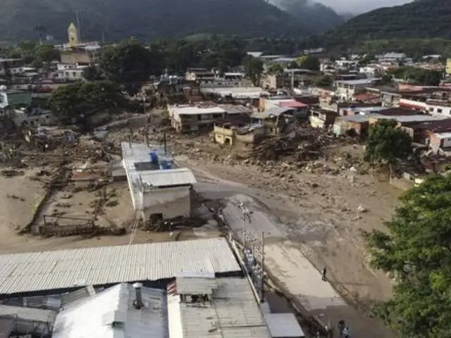 Al menos 36 muertos y más de 50 desaparecidos por deslave en un pueblo en Venezuela