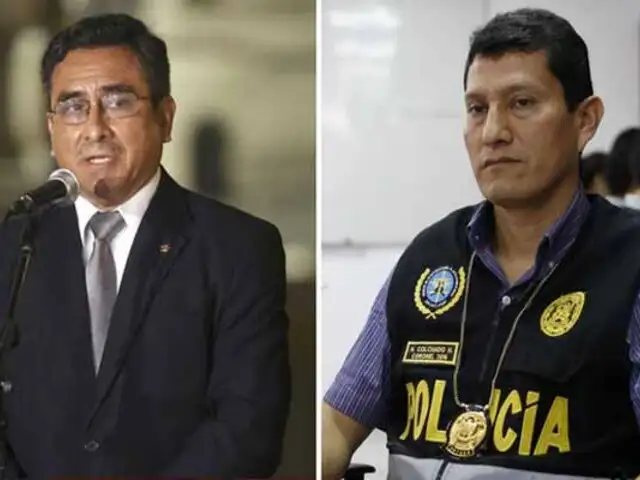 Ministro Huerta: Recorte presupuestal a dirección de coronel Colchado “Es para fortalecer otras unidades”
