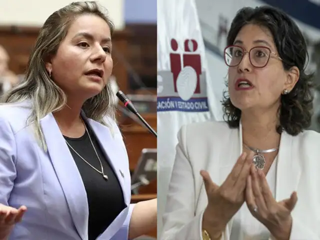 Congresista Tania Ramírez sobre jefa del Reniec: Su trabajo es manifiestamente ineficiente