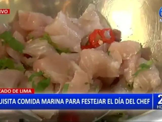 Delicias del mar: Celebra el Día del Chef con exquisita comida marina