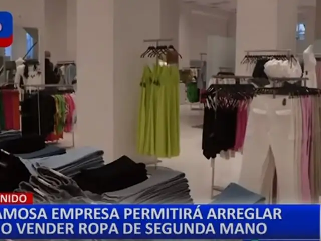 Zara anuncia nuevo proyecto para compradores que podrán reparar o donar su ropa