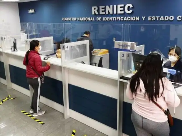 Reniec suspende atención en tres sedes del centro de Lima por protestas hoy miércoles 25 de enero